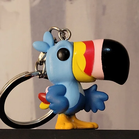 Toucan Sam Kelloggs Fruit Loops Funko Pocket Pop Vinyl Minifigure Keychain 2020 - Picture 2 of 16